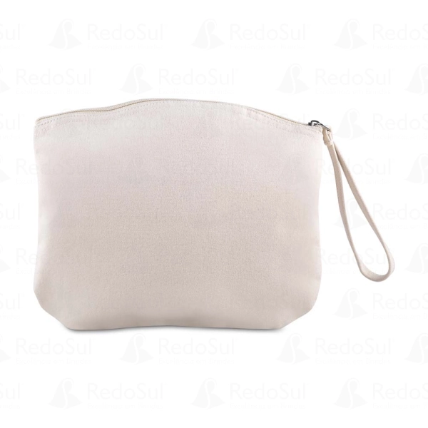 Nécessaire Personalizada em Algodão Reciclado 340 gramas Nécessaire Personalizada em Algodão Reciclado 340 gramas